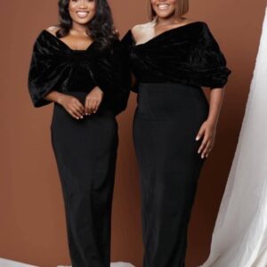 Exaggerated Bow Fitted Dress