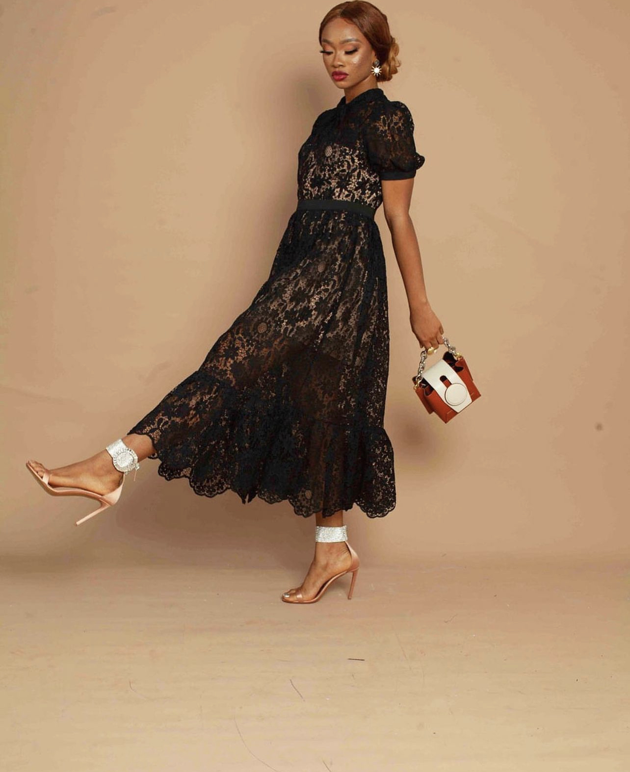 Lacey Flare Dress